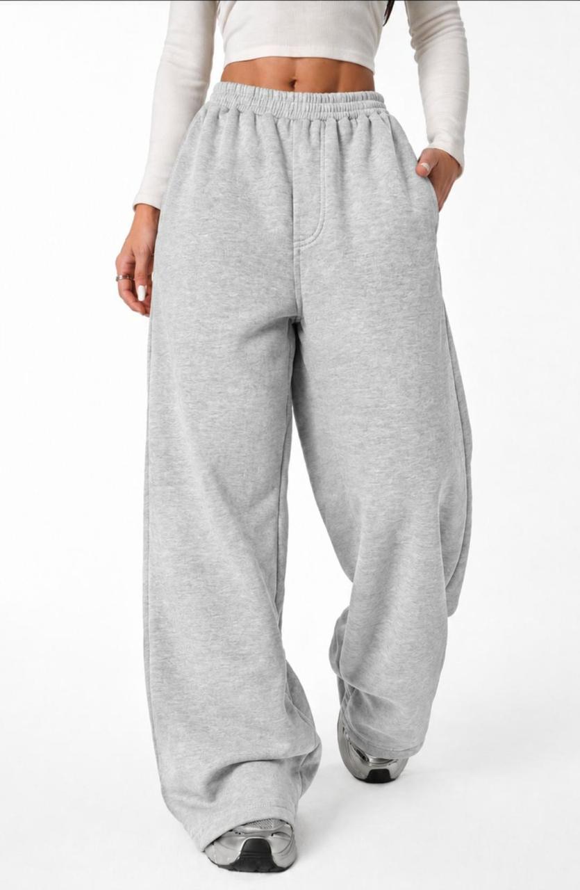 Jogging Mujer Overzise Gris